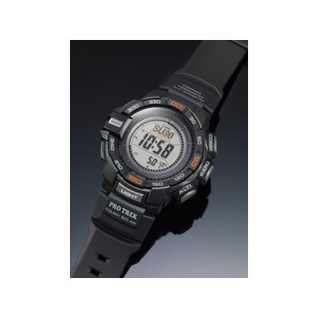 Casio Pro Trek men's black resin watch
