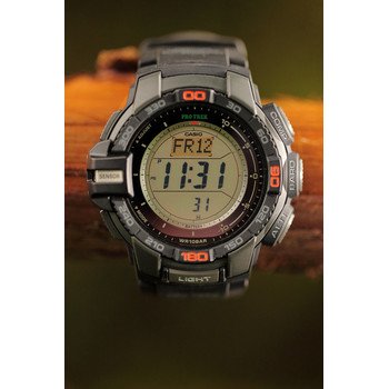 Casio Pro Trek men's black resin watch
