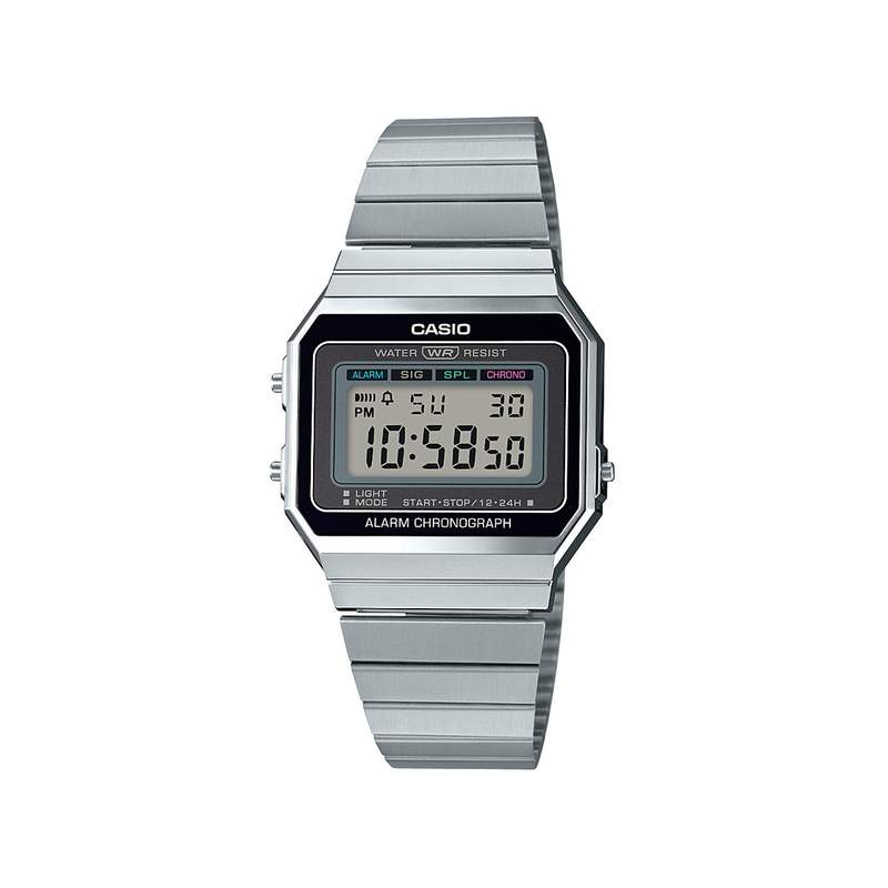 Montre Casio mixte résine acier chromé - vue 1