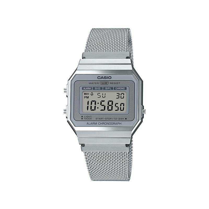 Montre Casio mixte résine acier chromé - vue 1