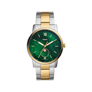 Montre Fossil homme acier bicolore jaune