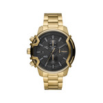 Montre Diesel homme chronographe acier doré jaune - vue 1