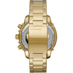 Montre Diesel homme chronographe acier doré jaune - vue 3