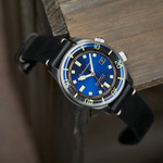 Montre Spinnaker homme acier cuir - vue D1