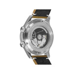 Montre Spinnaker homme acier cuir marron - vue D2