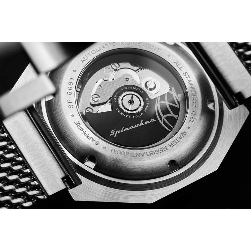 Montre SPINNAKER Bracelet Acier inoxydable - vue D2
