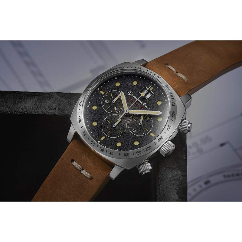 Montre SPINNAKER Bracelet Cuir - vue D2