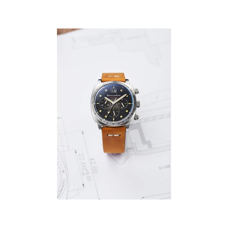Montre SPINNAKER Bracelet Cuir - vue D4