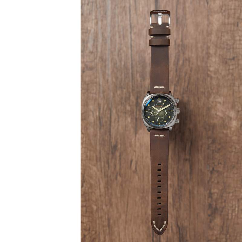 Montre SPINNAKER Bracelet Cuir - vue D3