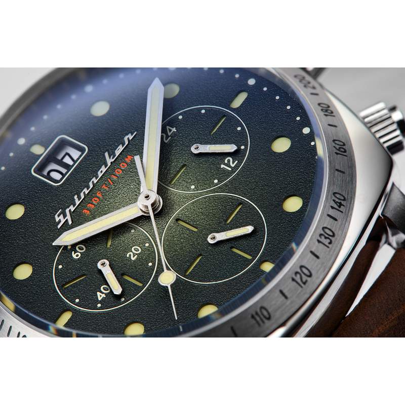 Montre SPINNAKER Bracelet Cuir - vue D5
