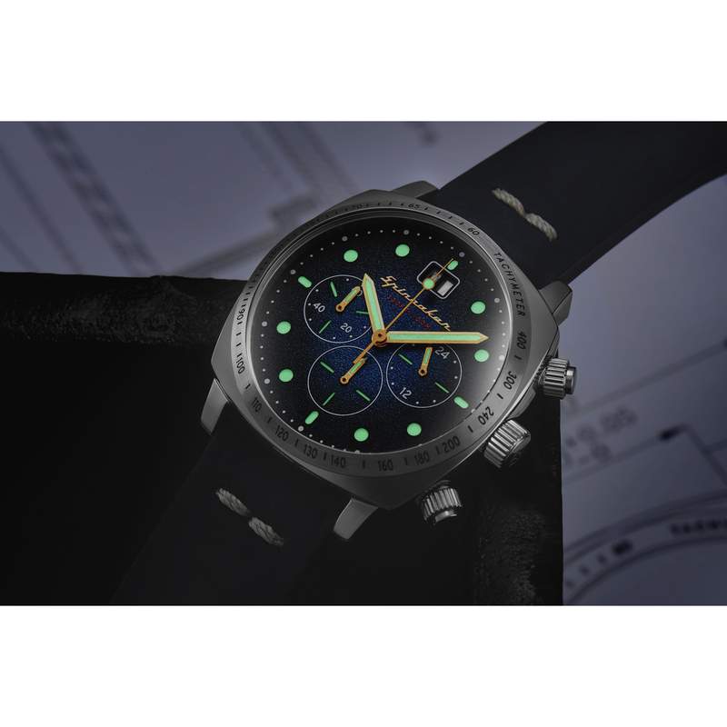 Montre SPINNAKER Bracelet Cuir - vue D1