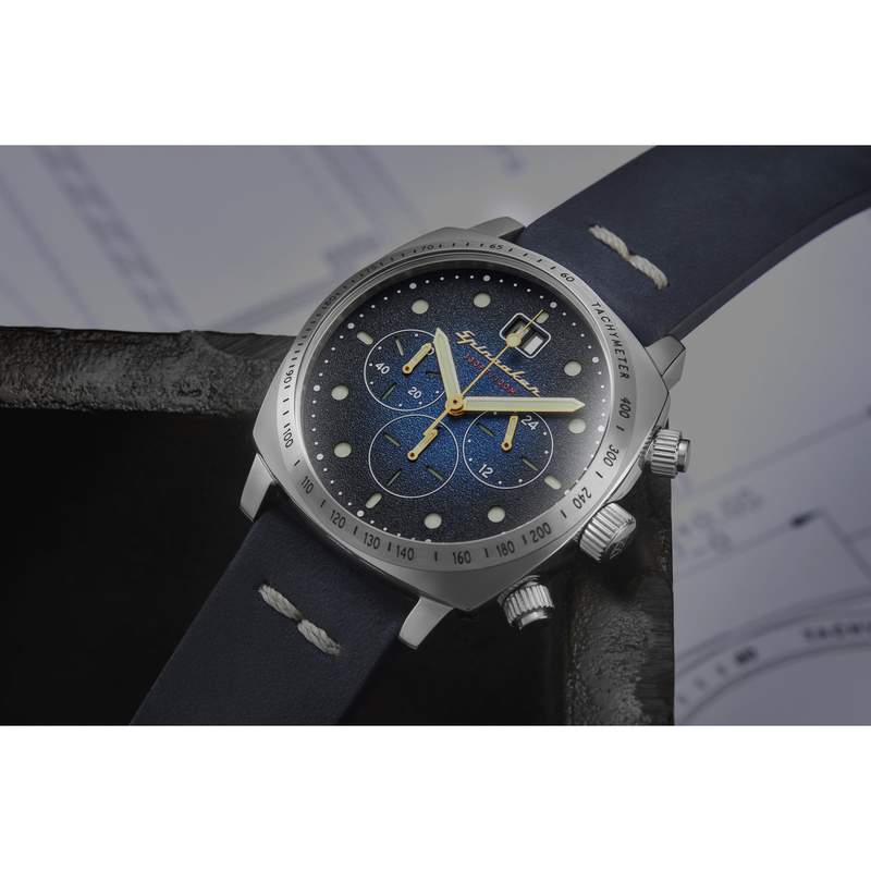 Montre SPINNAKER Bracelet Cuir - vue D2