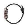 Montre Lip homme automatique acier bracelet silicone et cuir noir - vue V2