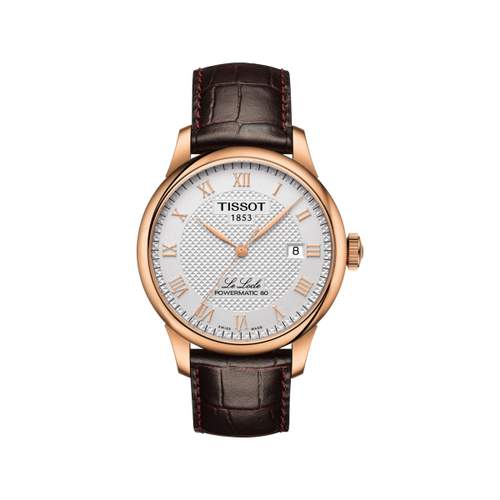 Watch TISSOT POWERMATIC 80 T-CLASSIC Leather strap