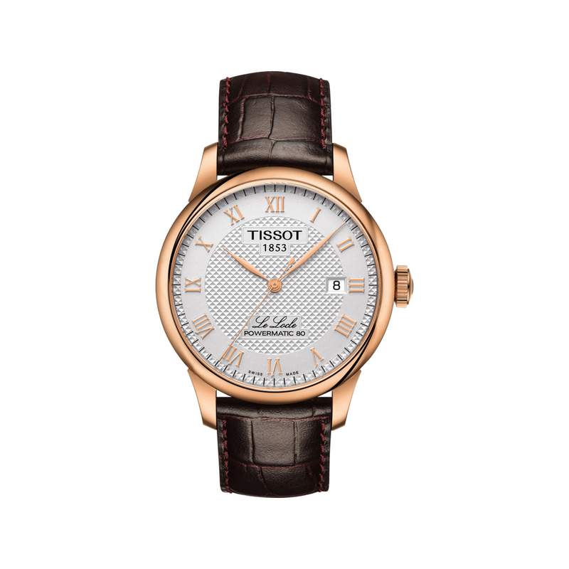Montre TISSOT POWERMATIC 80 T-CLASSIC Bracelet Cuir - vue 1
