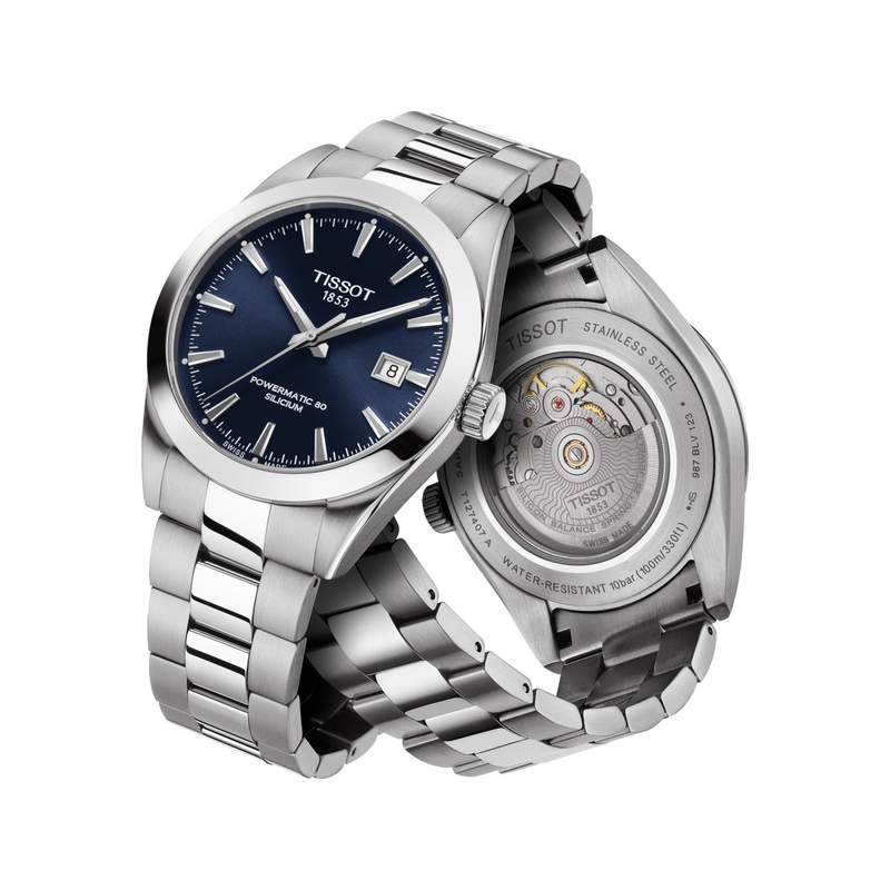 Montre TISSOT GENTLEMAN T-CLASSIC Bracelet Acier - vue D2