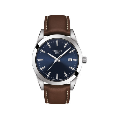 Montre TISSOT GENTLEMAN T-CLASSIC Bracelet Cuir - vue 1