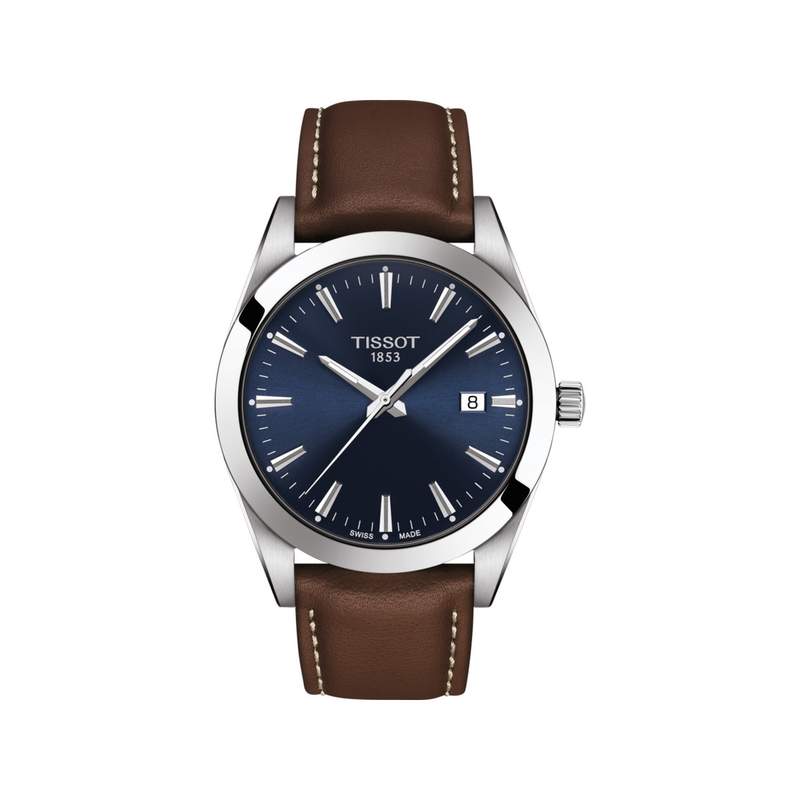 Montre TISSOT GENTLEMAN T-CLASSIC Bracelet Cuir - vue 1
