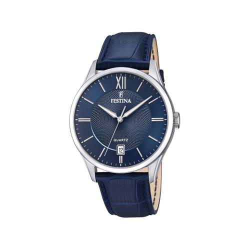 FESTINA CLASSIQUE Horloge Lederen band