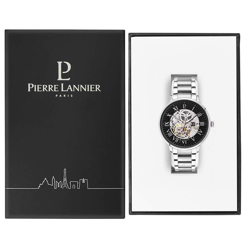 Montre PIERRE LANNIER AUTOMATIC Bracelet Acier - vue D1