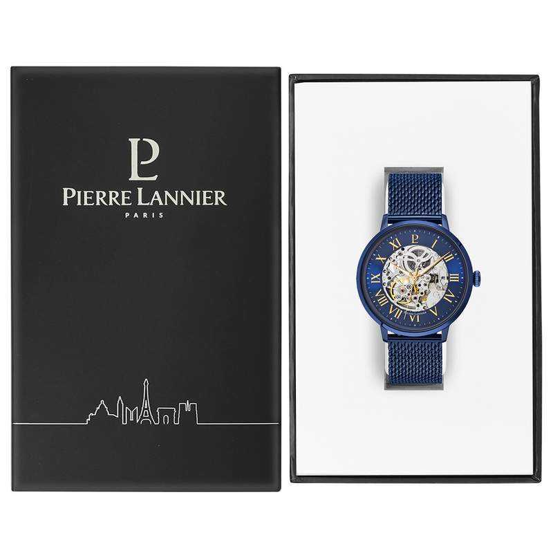 Montre PIERRE LANNIER AUTOMATIC Bracelet Acier - vue D1
