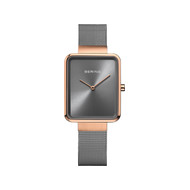 Montre BERING CLASSIQUE SQUARE Bracelet Acier inoxydable