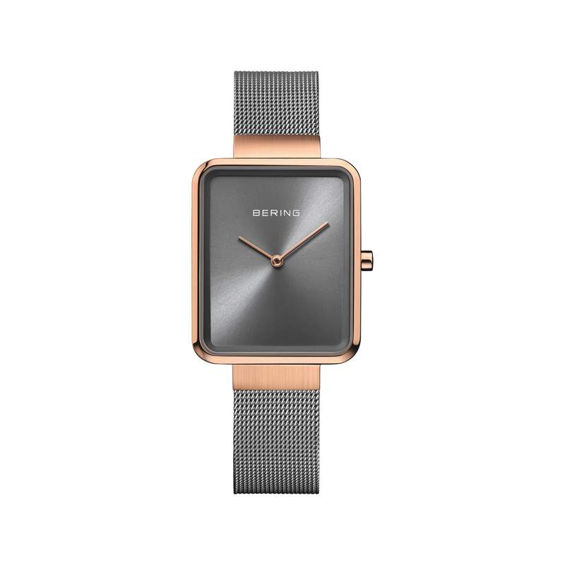 Montre BERING CLASSIQUE SQUARE Bracelet Acier inoxydable - vue 1