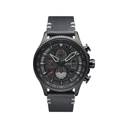 Montre AVI 8 HAWKER HUNTER Bracelet Cuir