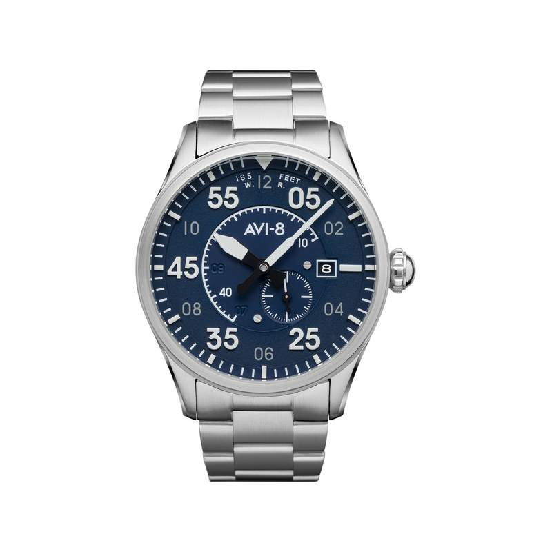 Montre AVI 8 SPITFIRE Bracelet Acier inoxydable - vue D2