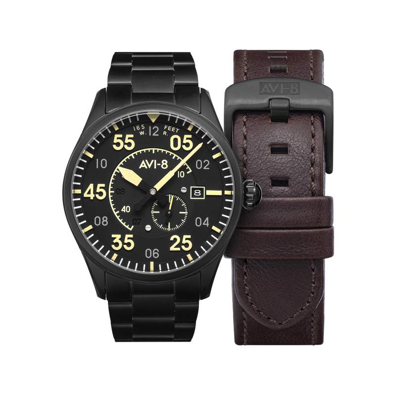 Montre AVI 8 SPITFIRE Bracelet Acier inoxydable - vue 1