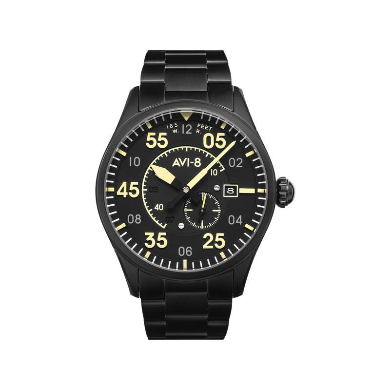 Montre AVI 8 SPITFIRE Bracelet Acier inoxydable - vue D2