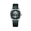 Montre Hamilton homme automatique acier cuir noir - vue V1