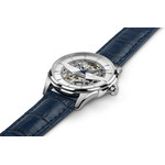Montre Hamilton homme automatique acier cuir bleu - vue 2