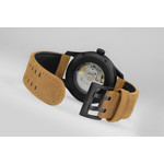 Montre Hamilton homme automatique titane cuir - vue D1