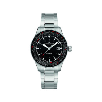 MONTRE HAMILTON HOMME AUTOMATIQUE ACIER