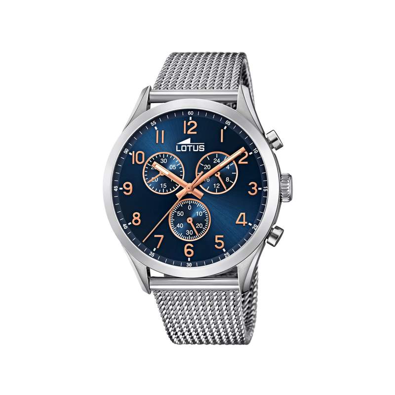 Montre Lotus junior chronographe acier - vue 1