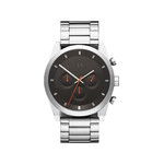 Montre MVMT homme chronographe acier - vue 1