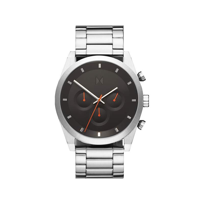 Montre MVMT homme chronographe acier - vue 1