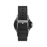 Montre MVMT homme acier silicone noir - vue 3