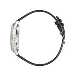 Montre Lip homme acier cuir noir - vue 2