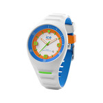 Montre Ice Watch homme médium silicone blanc - vue 1