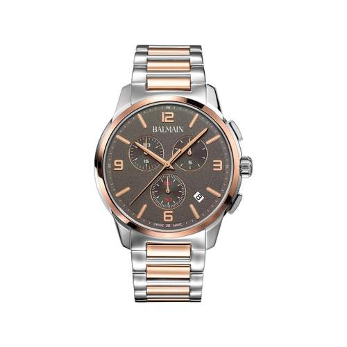 Montre Balmain homme acier bicolore rose