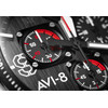 Montre AVI-8 homme chronographe acier - vue VD1