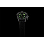 Montre AVI-8 homme chronographe acier cuir noir - vue 6