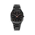 Montre Pierre Lannier homme mouvement quartz acier noir - vue 1