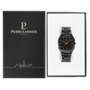 Montre Pierre Lannier homme mouvement quartz acier noir - vue VD5