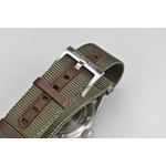 Montre Hamilton homme mécanique acier tissu vert - vue D2