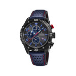 Montre Festina homme chronographe acier noir - vue 1