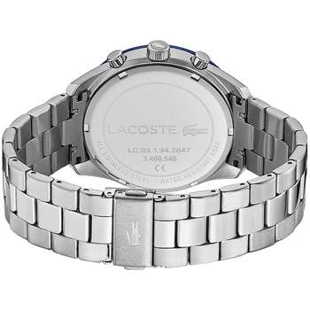 Lacoste men's watch steel chronograph yellow gold