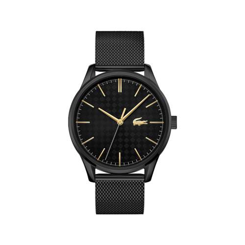 Montre Lacoste homme acier noir